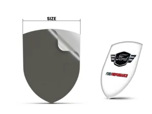 Ford Sticker Silicone Design Max Stylé Pro Résistant